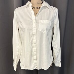 H&M White Button-Up Shirt